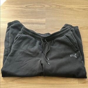 Puma Black Jogger Sweatpants